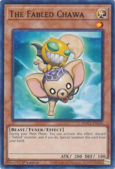 The Fabled Chawa Duel Terminal Hidden Arsenal: Chapter 1 Yu-Gi-Oh! card