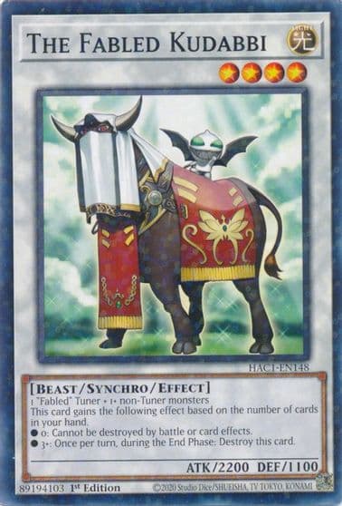 The Fabled Kudabbi Duel Terminal Hidden Arsenal: Chapter 1 Yu-Gi-Oh! card