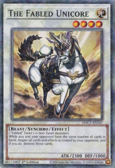 The Fabled Unicore Duel Terminal Hidden Arsenal: Chapter 1 Yu-Gi-Oh! card