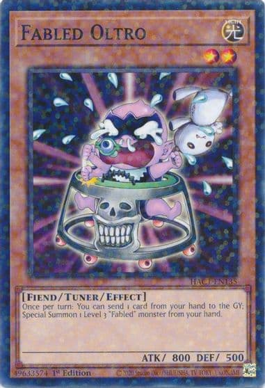 Fabled Oltro Duel Terminal Hidden Arsenal: Chapter 1 Yu-Gi-Oh! card