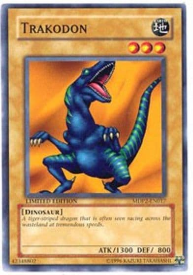 Trakodon McDonald's Promo Series 2 Yu-Gi-Oh! card