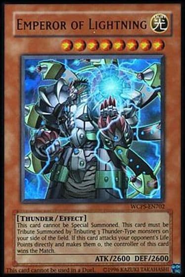 Emperor of Lightning World Championship Series Yu-Gi-Oh! card
