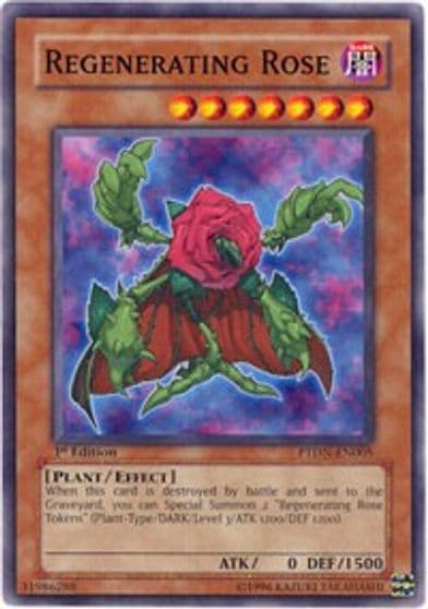 Regenerating Rose Phantom Darkness Yu-Gi-Oh! card