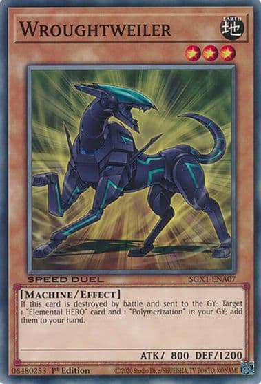 Wroughtweiler Speed Duel GX: Duel Academy Box Yu-Gi-Oh! card