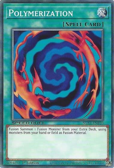Polymerization B Speed Duel GX: Duel Academy Box Yu-Gi-Oh! card