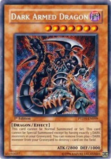 Dark Armed Dragon Phantom Darkness Yu-Gi-Oh! card