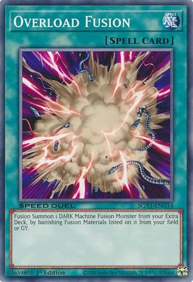 Overload Fusion Speed Duel GX: Duel Academy Box Yu-Gi-Oh! card