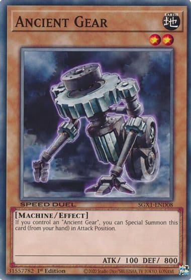 Ancient Gear Speed Duel GX: Duel Academy Box Yu-Gi-Oh! card