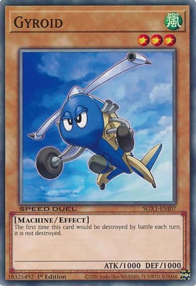 Gyroid Speed Duel GX: Duel Academy Box Yu-Gi-Oh! card
