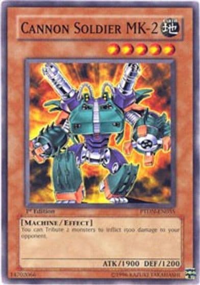 Cannon Soldier MK 2 Phantom Darkness Yu-Gi-Oh! card