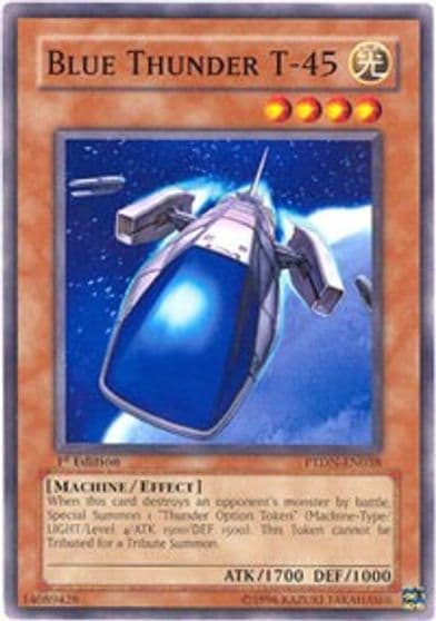 Blue Thunder T 45 Phantom Darkness Yu-Gi-Oh! card