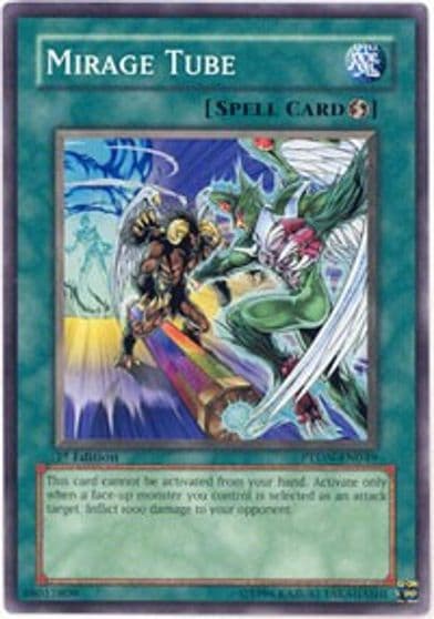 Mirage Tube Phantom Darkness Yu-Gi-Oh! card