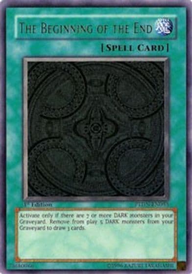 The Beginning of the End Phantom Darkness Yu-Gi-Oh! card