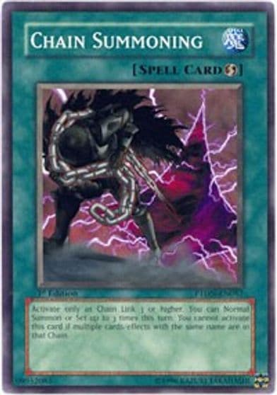 Chain Summoning Phantom Darkness Yu-Gi-Oh! card