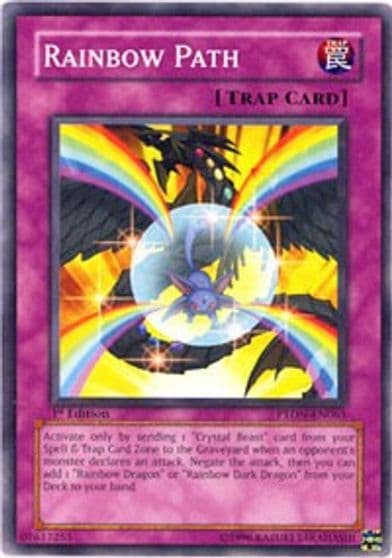 Rainbow Path Phantom Darkness Yu-Gi-Oh! card
