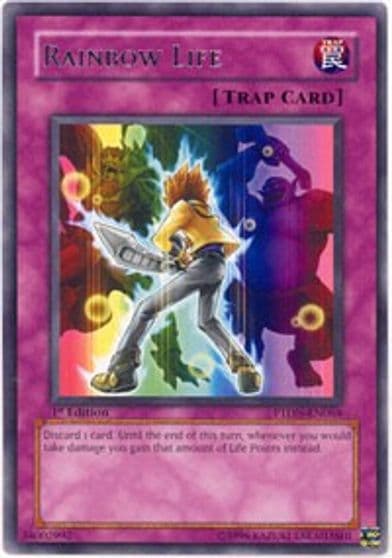 Rainbow Life Phantom Darkness Yu-Gi-Oh! card