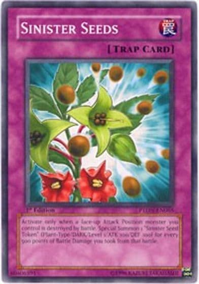 Sinister Seeds Phantom Darkness Yu-Gi-Oh! card