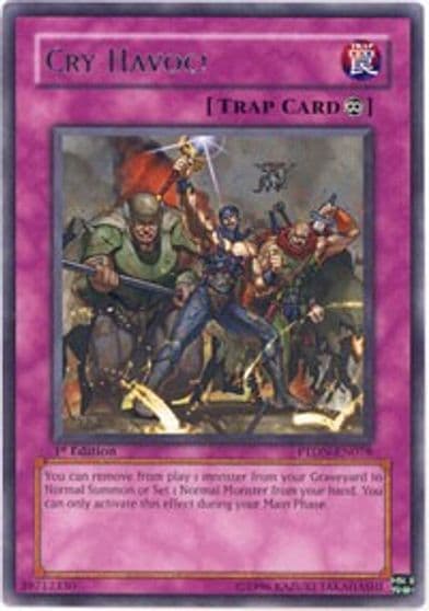 Cry Havoc Phantom Darkness Yu-Gi-Oh! card