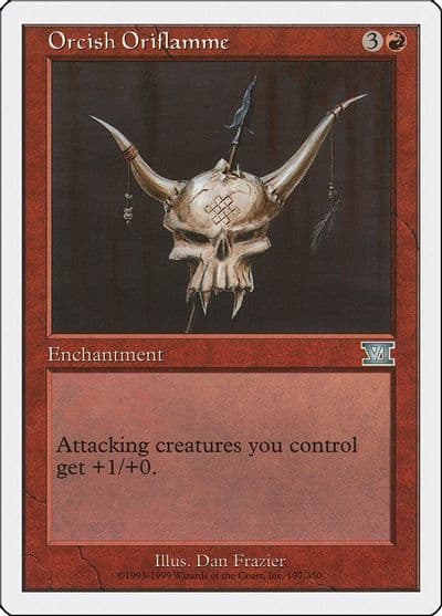 Orcish Oriflamme Classic Sixth Edition Magic card