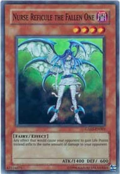 Nurse Reficule the Fallen One PS2 Yugioh GX The Beginning of Destiny Yu-Gi-Oh! card
