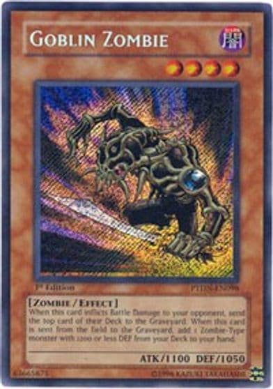 Goblin Zombie Phantom Darkness Yu-Gi-Oh! card