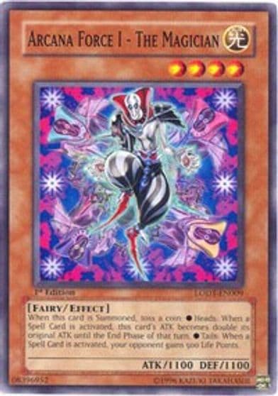 Arcana Force I The Magician Light of Destruction Yu-Gi-Oh! card