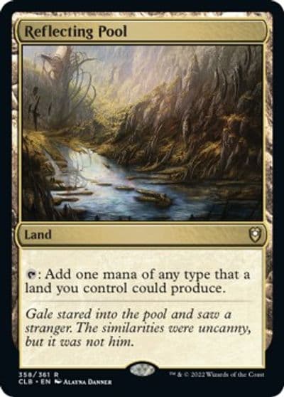 Reflecting Pool Commander Legends: Battle for Baldur's Gate Magic card