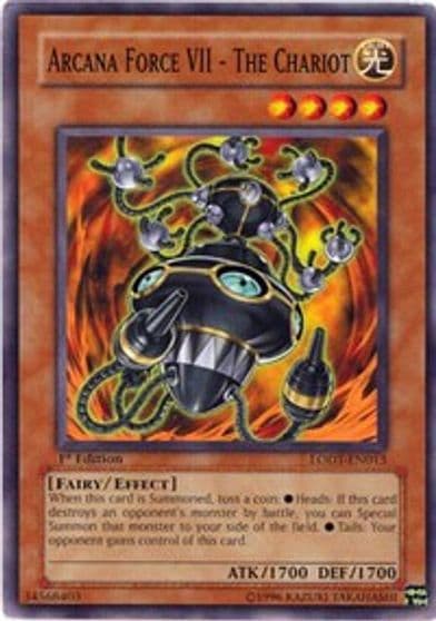 Arcana Force VII The Chariot Light of Destruction Yu-Gi-Oh! card