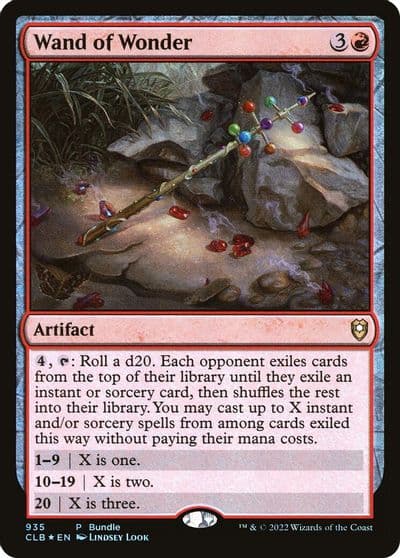 Wand of Wonder CLB Bundle Unique and Miscellaneous Promos Magic card