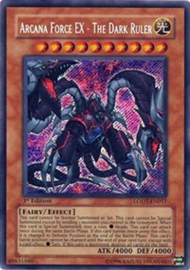Arcana Force EX The Dark Ruler Light of Destruction Yu-Gi-Oh! card