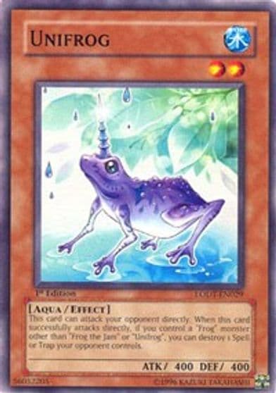 Unifrog Light of Destruction Yu-Gi-Oh! card