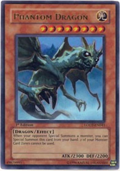 Phantom Dragon Light of Destruction Yu-Gi-Oh! card
