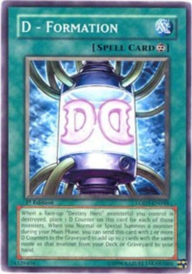 D Formation Light of Destruction Yu-Gi-Oh! card