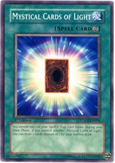 Mystical Cards of Light Light of Destruction Yu-Gi-Oh! card