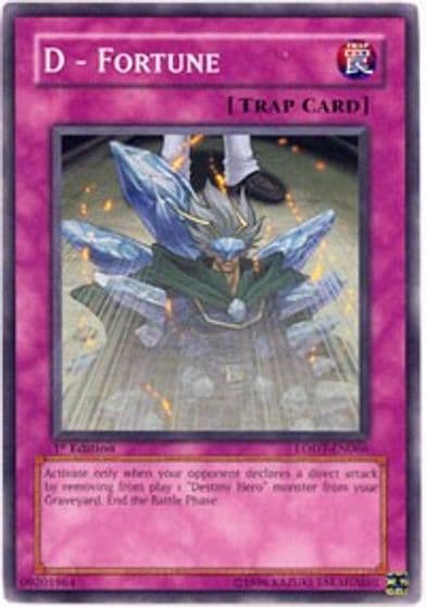 D Fortune Light of Destruction Yu-Gi-Oh! card