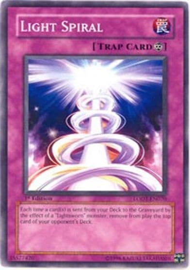 Light Spiral Light of Destruction Yu-Gi-Oh! card
