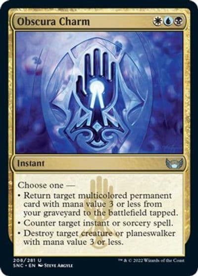 Obscura Charm Streets of New Capenna Magic card