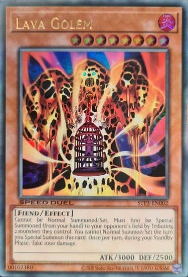 Lava Golem Speed Duel: Tournament Pack 3 Yu-Gi-Oh! card