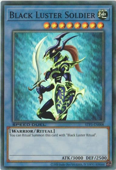 Black Luster Soldier Speed Duel: Tournament Pack 3 Yu-Gi-Oh! card