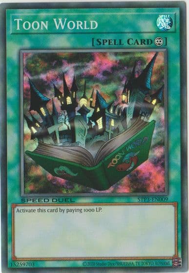 Toon World Speed Duel: Tournament Pack 3 Yu-Gi-Oh! card