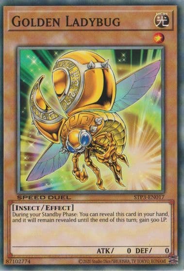 Golden Ladybug Speed Duel: Tournament Pack 3 Yu-Gi-Oh! card