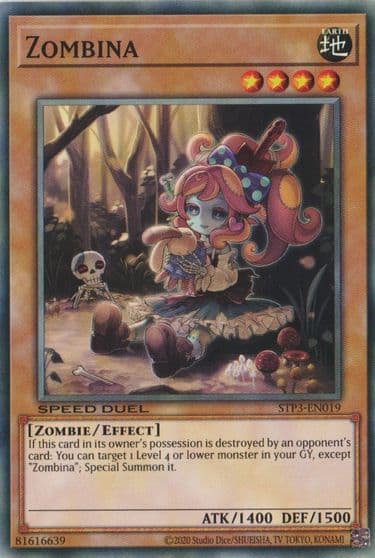 Zombina Speed Duel: Tournament Pack 3 Yu-Gi-Oh! card