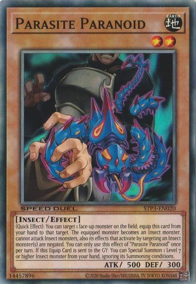 Parasite Paranoid Speed Duel: Tournament Pack 3 Yu-Gi-Oh! card