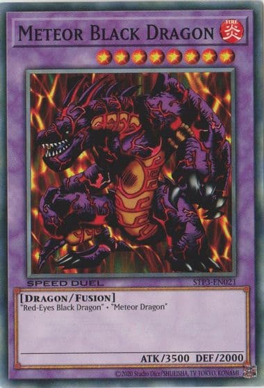 Meteor Black Dragon Speed Duel: Tournament Pack 3 Yu-Gi-Oh! card