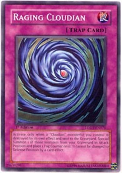 Raging Cloudian Light of Destruction Yu-Gi-Oh! card