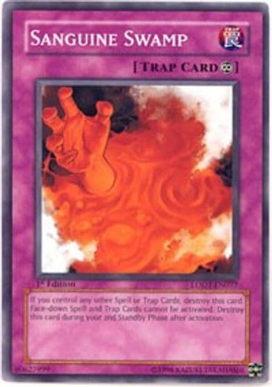 Sanguine Swamp Light of Destruction Yu-Gi-Oh! card