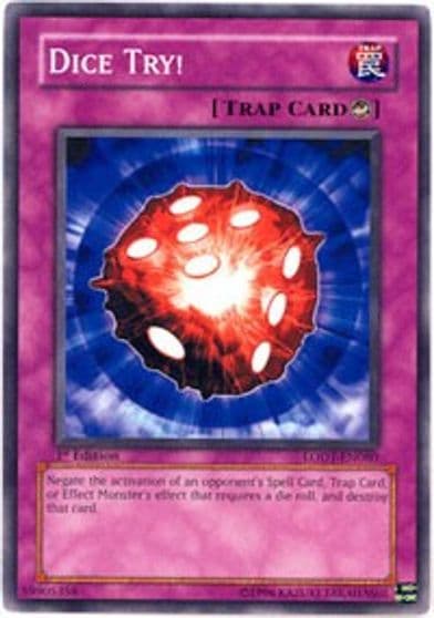 Dice Try Light of Destruction Yu-Gi-Oh! card