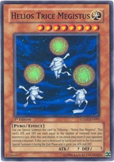 Helios Trice Megistus Light of Destruction Yu-Gi-Oh! card