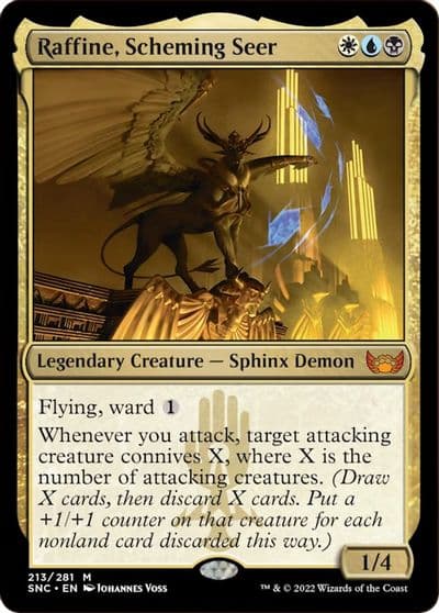 Raffine Scheming Seer Streets of New Capenna Magic card