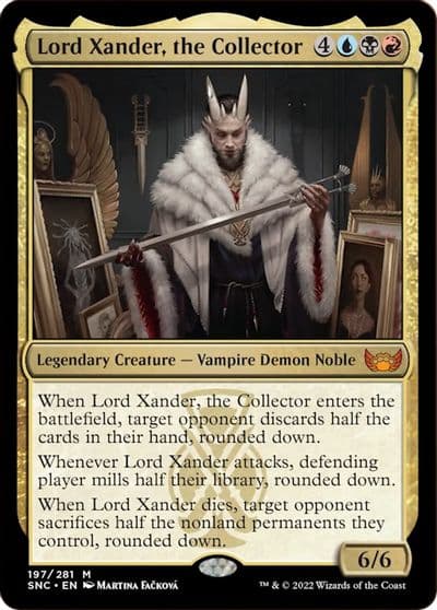 Lord Xander the Collector Streets of New Capenna Magic card